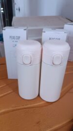 Stainless Steel Thermos Water Bottle 320lm (1 Pc) - Full Detail by Nari Haat, Indian ethnic wear, women clothing, des...