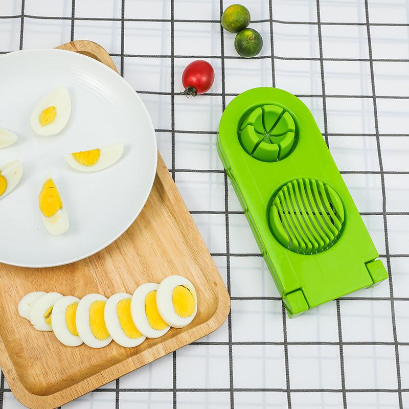 Stainless Steel 2-in-1 Egg Slicer Cutter