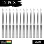 Utility Knife Stainless Steel Blade with Strong Grip (pack of 12) - With Dupatta by Nari Haat, Indian ethnic wear, wo...