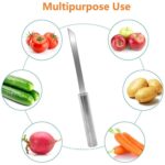 Utility Knife Stainless Steel Blade with Strong Grip (pack of 12) - Back View by Nari Haat, Indian ethnic wear, women...