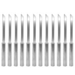 Utility Knife Stainless Steel Blade with Strong Grip (pack of 12) - Sleeve Design by Nari Haat, Indian ethnic wear, w...