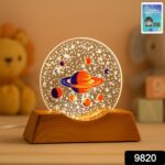 3D Creative Visualization Lamp – LED Night Ligh (1 Pc) - With Dupatta by Nari Haat, Indian ethnic wear, women cloth...