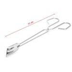 31cm Multi-Functional Metal BBQ Tongs for Serving (Clamp, Durable) - Neckline Detail by Nari Haat, Indian ethnic wear...