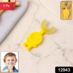 Cute Cartoon Duck U-Shape Baby Toothbrush (1 Pc / Mix Color) - With Dupatta by Nari Haat, Indian ethnic wear, women c...