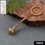 Mace Design “Jai Shree Ram” Golden Keychain (1 Pc) - With Dupatta by Nari Haat, Indian ethnic wear, women clothin...