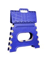 2009_12 Inch Plastic Folding Step Stool for Kids and Adults with Handle (Multicolor) - With Dupatta by Nari Haat, Ind...