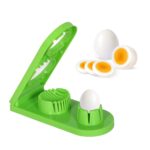 2 in 1 Double Cut Egg Cutter with Stainless Steel Wire for Easy Slicing - Closeup Embroidery by Nari Haat, Indian eth...