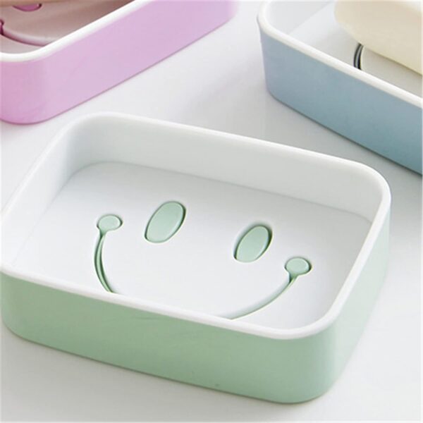 Soap Dish with Drain Soap Holder, Soap Saver Easy Cleaning, Soap Tray for Shower Bathroom Kitchen ,Sabudani (1 Pc) - ...