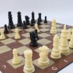 Chess & Checkers 2-in-1 Travel Game - (1 Set) - Back View by Nari Haat, Indian ethnic wear, women clothing, designer ...