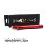 Stainless Steel Gas Lighter - Back View by Nari Haat, Indian ethnic wear, women clothing, designer suit