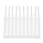 10-Piece Multifunctional Reusable Anti-Clog Shower Nozzle Brush - Back View by Nari Haat, Indian ethnic wear, women c...