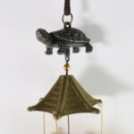 Feng Shui Metal Wind Chime - (1 Pc) - Back View by Nari Haat, Indian ethnic wear, women clothing, designer suit