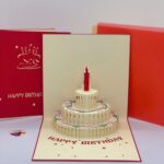3D Paper Wish Card High Quality Paper Card All Design Card Good Wishing Card  (Birthday , Valentine , love , Christma...
