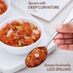 Everyday Dining Spoons - (3 Pc / Set) - Neckline Detail by Nari Haat, Indian ethnic wear, women clothing, designer suit