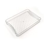 6pc Glasses With tray Plastic Glass Set - Closeup Embroidery by Nari Haat, Indian ethnic wear, women clothing, design...