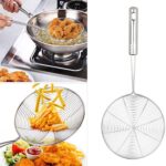 Mini Oil Strainer Get Fried Food Stuffs Easily Without Any Problem And Damage - Front View by Nari Haat, Indian ethni...