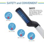 Men's Beard and Hair Curling Straightener (Modelling Comb), Hair accessories - Sleeve Design by Nari Haat, Indian eth...