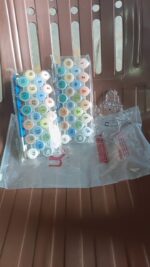 Paint by Number Kits 2 Set 19 Number Color, 6 paint brushes (2 Set) - Fabric Detail by Nari Haat, Indian ethnic wear,...