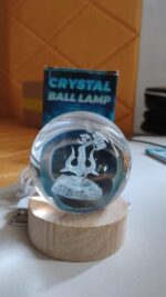 3D Crystal Ball lamps 3D Crystal Ball Night Light (1 Pc) - Fabric Detail by Nari Haat, Indian ethnic wear, women clot...