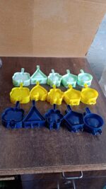 1 Pc Assorted Shape Plastic Snack Mould (Mix Design / 1 Pc) - Full Detail by Nari Haat, Indian ethnic wear, women clo...