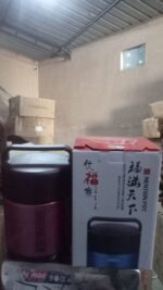 Vacuum insulated lunch box, 304 stainless steel, used for lunch storage, double-layer travel hiking picnic food jar, ...