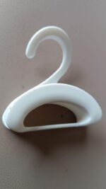 Compact Dual-Slot Multi-Purpose Plastic Hook Hanger (1 Pc) - Full Detail by Nari Haat, Indian ethnic wear, women clot...