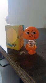 Cartoon Face, Spring Doll Dance Toy (1 Pc / With Color Box) - Fabric Detail by Nari Haat, Indian ethnic wear, women c...