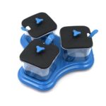 3 Pc Dining Set used as a cutlery set for serving food purposes - Back View by Nari Haat, Indian ethnic wear, women c...