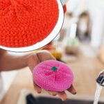 12 Pcs Round Nylon Scrubber Set