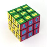 Alpha Numeric Cube for Educational & Entertaining Use by Kids and Adults - Sleeve Design by Nari Haat, Indian ethnic ...