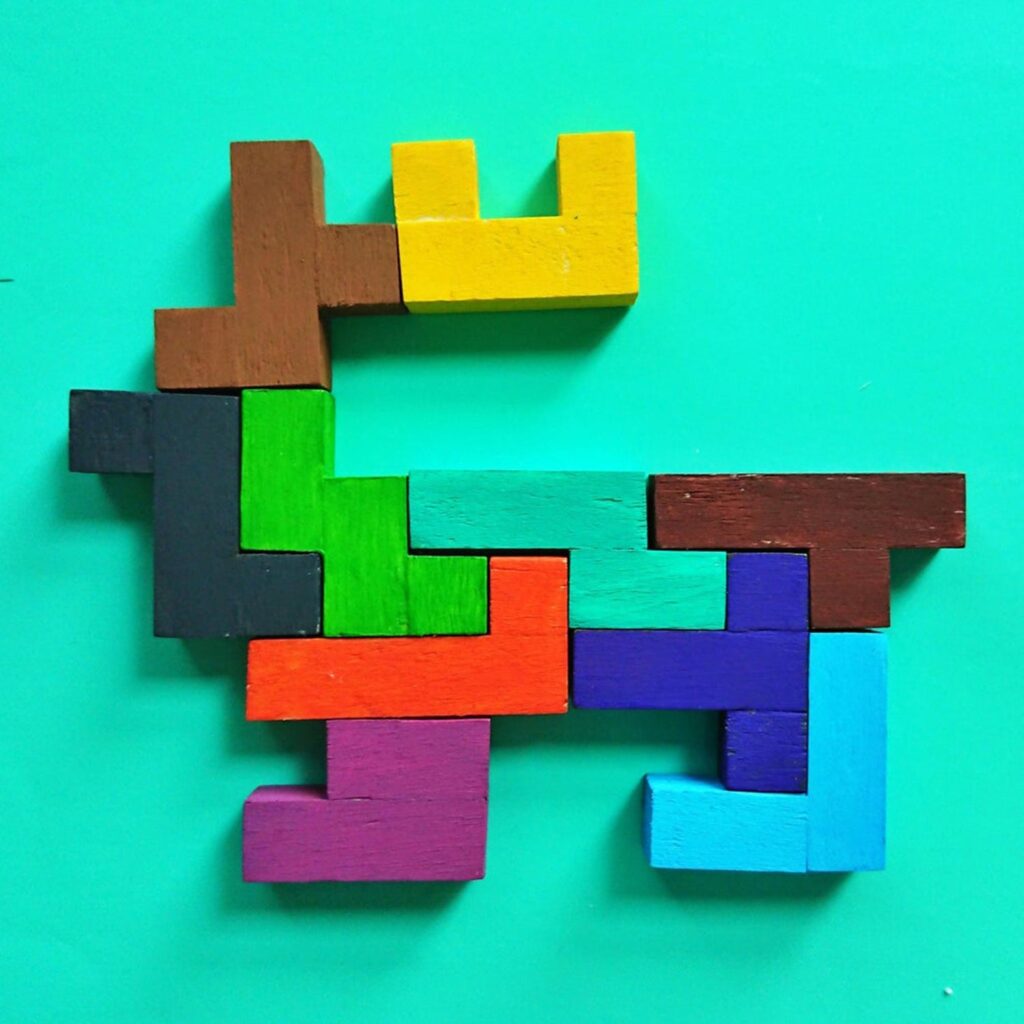 Wooden Mind Game for Kids and Babies