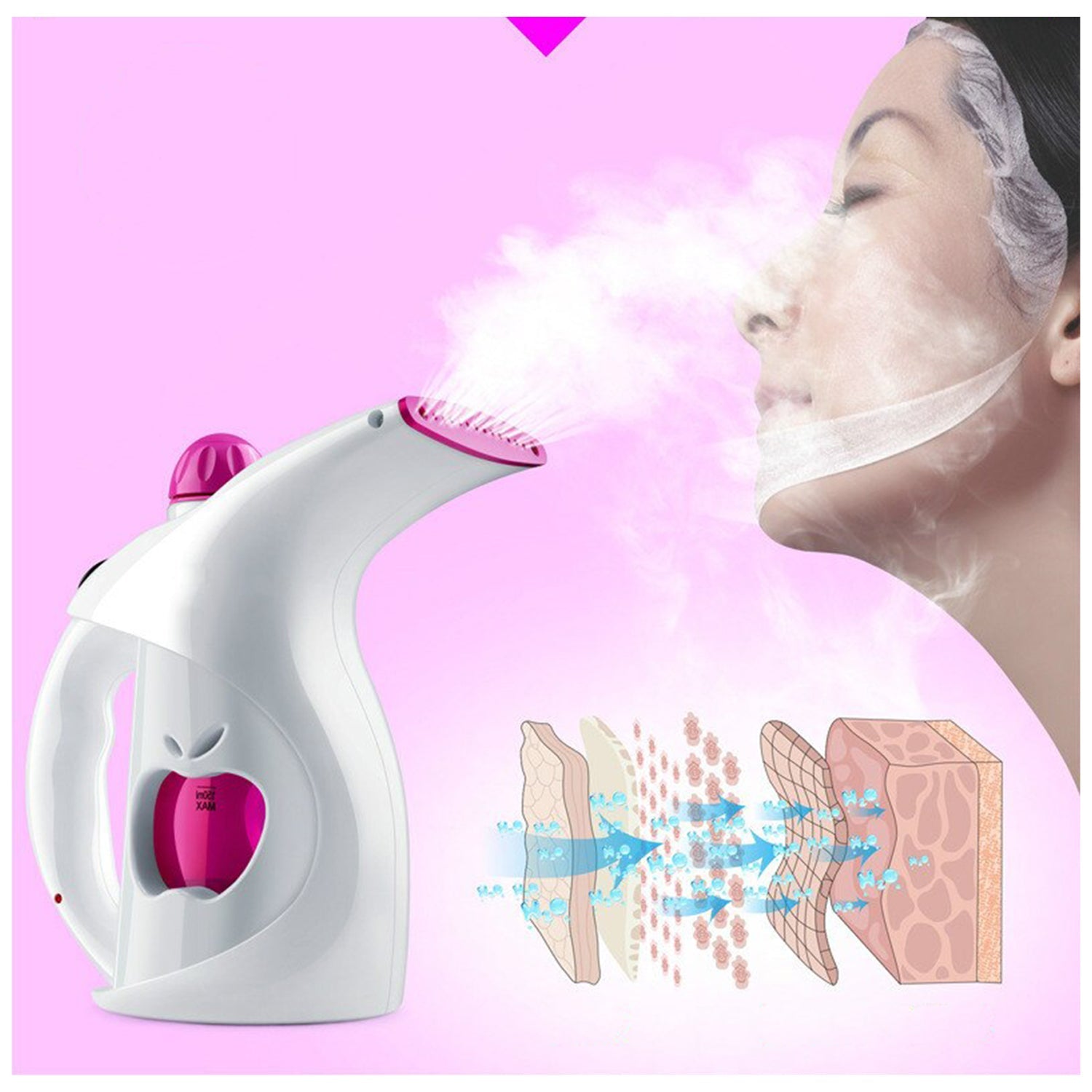 2image_c76b2599-729a-4844-8b7d-589978fa0a37.jpg Facial Steamer and facial vaporizer Used for taking steam and vapor. - Front View by Nari Haat, Indian ethnic wear, w...