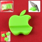Apple-Shaped Plastic Mobile Phone Holder (3 Pc & mix color) - Back View by Nari Haat, Indian ethnic wear, women cloth...