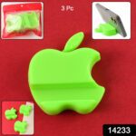 Apple-Shaped Plastic Mobile Phone Holder (3 Pc & mix color) - With Dupatta by Nari Haat, Indian ethnic wear, women cl...