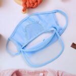 Women’s Full Face UV Protection Cap with Built-in Mask & Wide Brim Visor (1 Pc) - Back View by Nari Haat, Indian et...