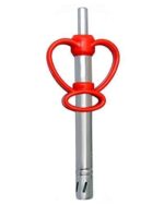 Mild Steel Heart Shape Electric Gas Lighter - Front View by Nari Haat, Indian ethnic wear, women clothing, designer suit