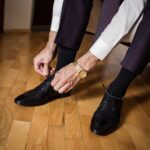 7372 Mix Design Socks Men. ankle Length sports socks with thick cotton cushion - Fabric Detail by Nari Haat, Indian e...