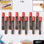 Marker Red Ink, Bold Tip, Quick-Dry Alcohol-BQased Marker (1 Pc) - With Dupatta by Nari Haat, Indian ethnic wear, wom...