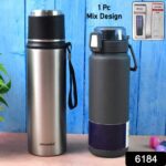 Stainless Steel Vacuum Water Bottle Approx 700ml (1 Pc) - With Dupatta by Nari Haat, Indian ethnic wear, women clothi...