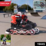 Professional Adjustable Inline Skates for Kids and Adults (XL / 1 Pair) - With Dupatta by Nari Haat, Indian ethnic we...