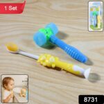 Kids Toothbrush and Hammer Toy Set - With Dupatta by Nari Haat, Indian ethnic wear, women clothing, designer suit