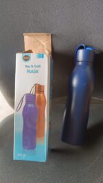 Hot & Cold Stainless Steel Vacuum Insulated Flask Bottle (Approx 500ML / 1 Pc) - Full Detail by Nari Haat, Indian eth...