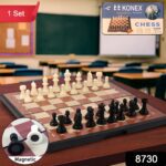 Premium Portable Chess Set Plastic Chess Pieces (1 Set) - With Dupatta by Nari Haat, Indian ethnic wear, women clothi...