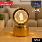 Radhe Krishna Crystal Ball Night Light – 1 Pc - With Dupatta by Nari Haat, Indian ethnic wear, women clothing, desi...