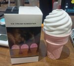 Ice Cream Cone Shape Air Freshener Humidifier (1Pc / Pink) - Full Detail by Nari Haat, Indian ethnic wear, women clot...
