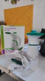 Steam Iron Portable Hand-Held Electric Garment Steamer with Water Tank - Fabric Detail by Nari Haat, Indian ethnic we...