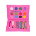 Coloring Combo Colors Box Color Pencil, Crayons, Water Color, Sketch Pens (Set of 24) - Back View by Nari Haat, India...