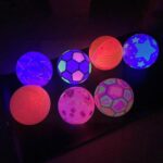 Bouncy Stress Reliever Fun Play Led Rubber Balls for Kids (1 Pc Only) - Closeup Embroidery by Nari Haat, Indian ethni...