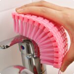 Flexible Plastic Cleaning Brush for Home, Kitchen and Bathroom, - Sleeve Design by Nari Haat, Indian ethnic wear, wom...