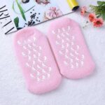 Silicone Moisturizing Feet Socks Gel (1 pair) - Sleeve Design by Nari Haat, Indian ethnic wear, women clothing, desig...